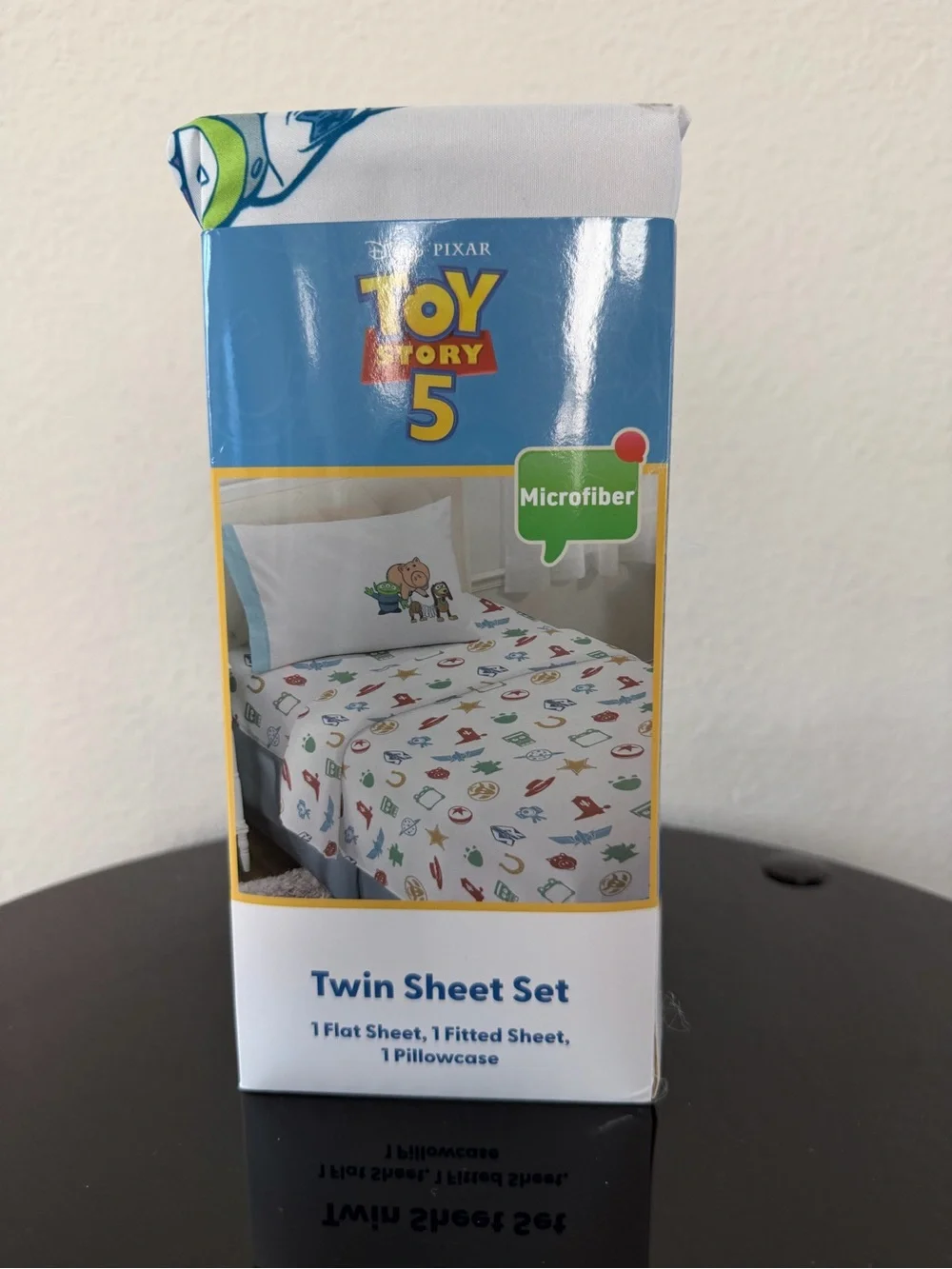 Disney Pixar Toy Story 5 Character Twin Sheet Set 3 Piece NWT Bedding Kids